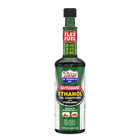 Fuel Additive - Safeguard Ethanol Fuel Conditioner and Stabilizer - System Cleaner - Stabilizer - Corrosion Inhibitor - 16 oz Bottle - Ethanol - Each