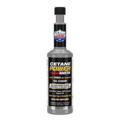 Fuel Additive - Cetane Power Booster - Diesel Fuel Supplement - System Cleaner - Cetane Booster - Lubricant - 16 oz Bottle - Diesel - Each