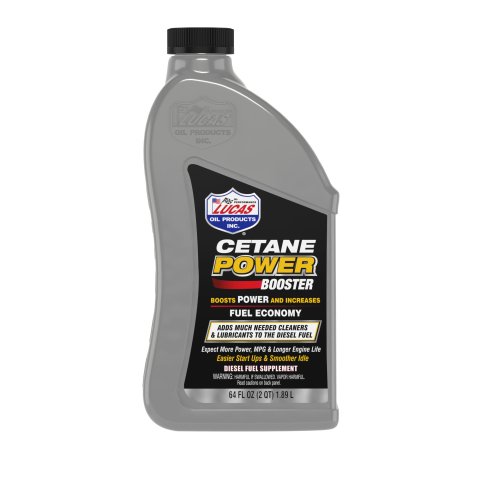 Fuel Additive - Cetane Power Booster - Diesel Fuel Supplement - System Cleaner - Cetane Booster - Lubricant - 64 oz Bottle - Diesel - Each