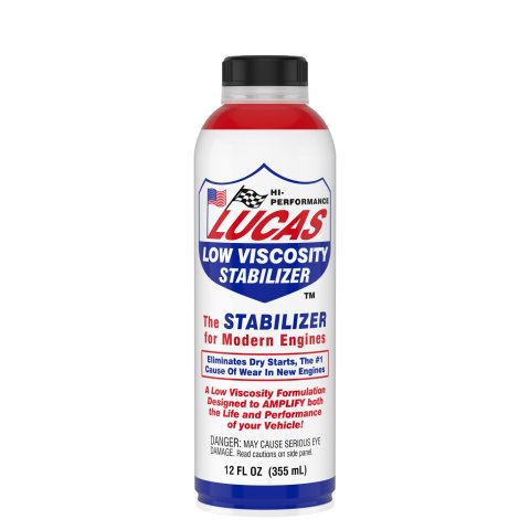 Motor Oil Additive - Low Viscosity Stabilizer - 12 oz Bottle - Each