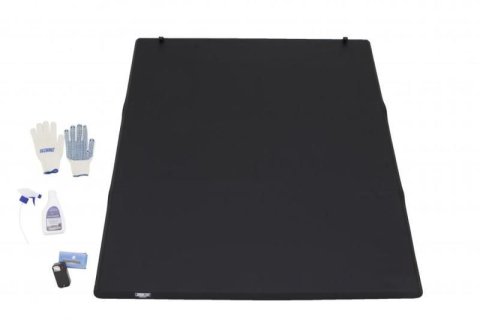 Tonneau Cover - Tonno Pro Lo-Roll - Vinyl - Black - 6 ft 9 in Bed - Ford Fullsize Truck 1999-2007 - Kit