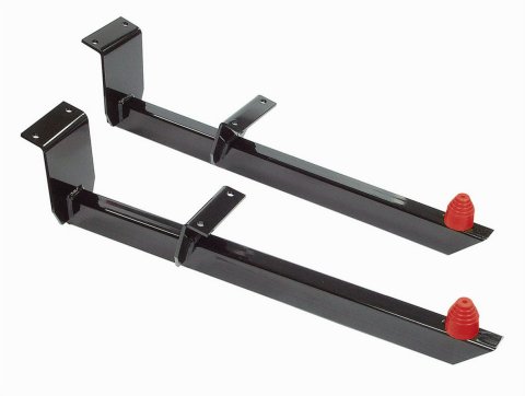 Traction Bars - Bolt-On - Steel - Black Powder Coat - Ford Fullsize Truck 1986-2004 - Kit