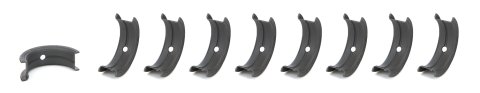 Main Bearing - V-Series - Standard - Upper Only - Coated - Mopar 426 Hemi - Set of 9