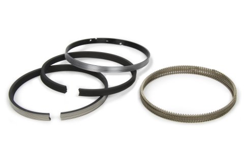 Piston Rings - Performance Series - 4.605 in Bore - File Fit - 0.043 in x 0.043 in x 3.0 mm Thick - Standard Tension - Steel - HV385 Thermal - 8-Cylinder - Kit
