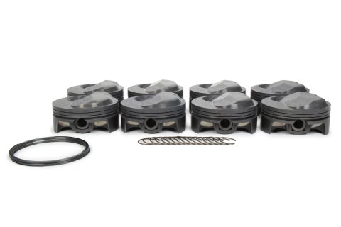 Mahle MS Piston Chevy 565ci 4.600in Bore 4.250in Stroke 6.535in Rod .990 Pin 42cc 14.3 CR - Set of 8