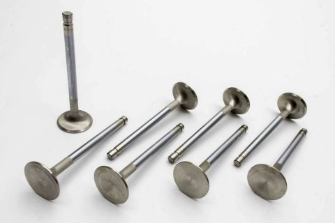 Intake Valve - Budget Series - 1.940 in Head - 0.342 in Valve Stem - 4.880 in Long - Stainless - Small Block Chevy - Set of 8