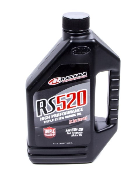 Motor Oil - RS520 - 5W20 - Synthetic - 1 qt Bottle - Each
