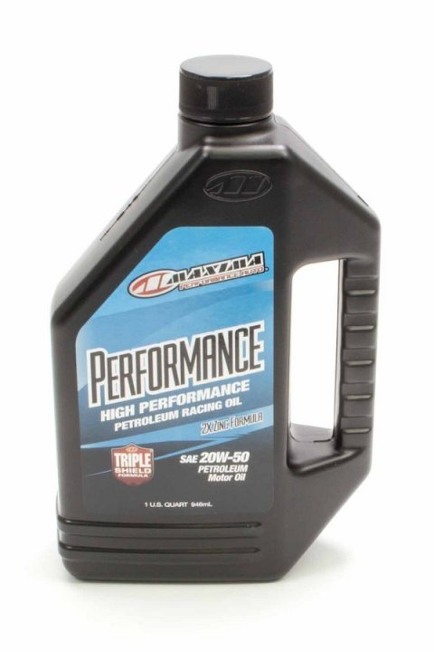 Motor Oil - Performance - 20W50 - Conventional - 1 qt Bottle - Each