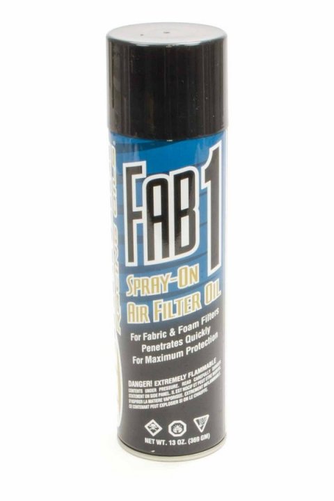 Air Filter Oil - Fab1 - 13.0 oz Aerosol - Fabric Filters - Each