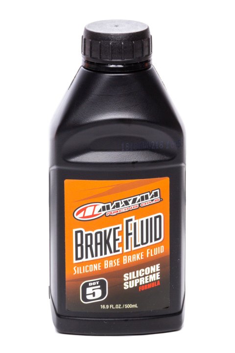 Brake Fluid - Silicone Supreme - DOT 5 - Silicone - 16.9 oz Bottle - Each