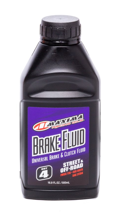 Brake Fluid - Street and Off-Road - DOT 4 - Synthetic - 16.9 oz Bottle - Each