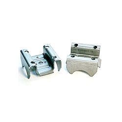 Axle Spring Perch - GM Multi-Leaf - Weld-On - 2-1/2 in Wide - Steel - Natural - 3 in OD Axle Housing - Pair