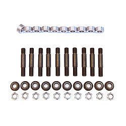 Wheel Stud - Drive Stud Kit - 5/8-18 in Thread - 2.000 in Long - Screw-In - Steel - Black Oxide - Kit