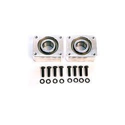 C-Clip Eliminator Kit - Bearings / Gaskets / Hardware Included - Aluminum - Natural - Moser Axles - GM 10-Bolt / 12-Bolt - Chevy Impala / Truck 1966-87 - Kit