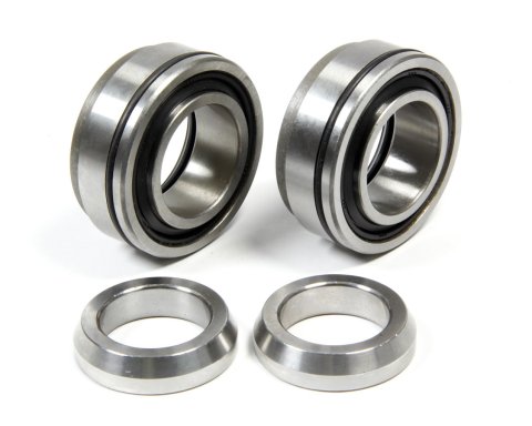 Axle Bearing - 2.835 in OD - 1.398 in ID - Ball Bearing - Lock Rings / O-Rings Included - Ford 9 in - Pair