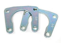 Axle Retaining Plate - Steel - Zinc Oxide - Chevy 10 / 12-Bolt - Pair