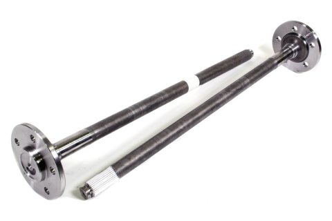 Axle Shaft - 31.938 in Long - 31 Spline Carrier - 5 x 5.50 in Bolt Pattern - Steel - Natural - Ford 9 in - Ford Fullsize Truck 1974-86 - Pair
