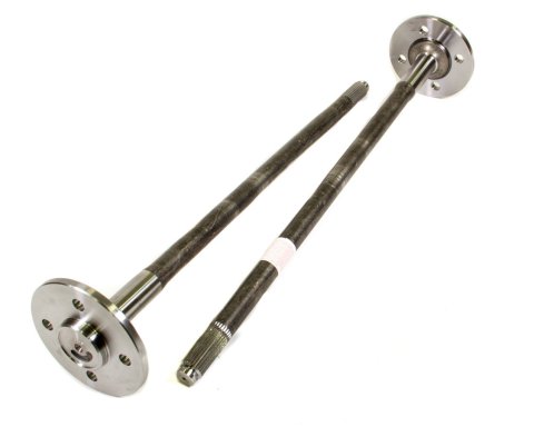 Axle Shaft - 29.188 in Long - 28 Spline Carrier - 4 x 4.25 in Bolt Pattern - C-Clip - Steel - Natural - Ford 8.8 in - Ford Mustang 1979-93 - Pair