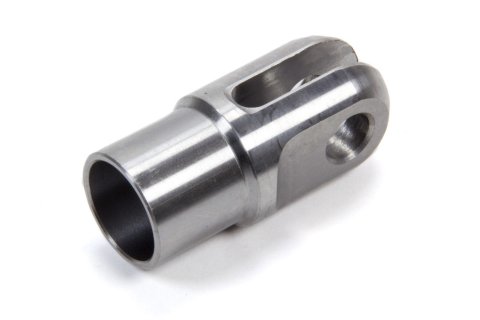 Tube End - Weld-On - Clevis - 0.260 in Slot - 3/8 in Bore - 1 in Tube - 0.058 in Wall - Chromoly - Natural - Each