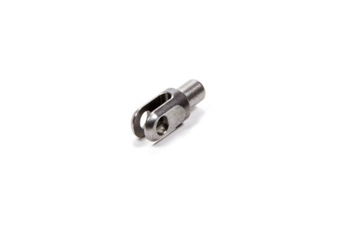 Tube End - Weld-On - Clevis - 0.130 in Slot - 3/16 in Bore - 3/8 in Tube - 0.058 in Wall - Chromoly - Natural - Each