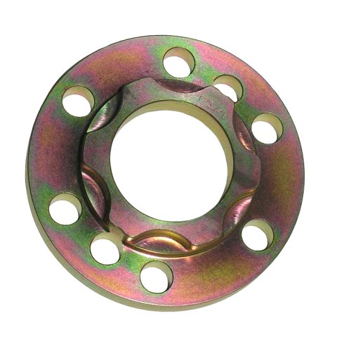 Transmission Adapter - TH400 / Powerglide Transmission - Steel - Yellow Zinc Oxide - LS-Series - Kit