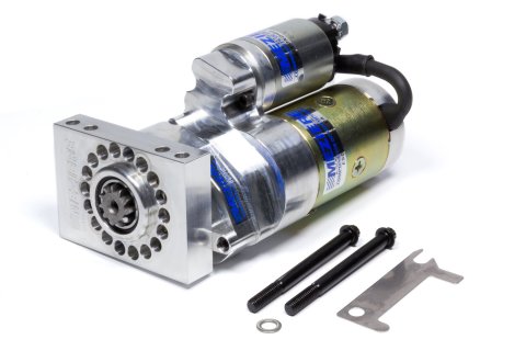 Starter - 400 Series True Start - Gear Reduction - Adjustable Block - 153 / 168 Tooth Flywheel - Straight Mount - Chevy V8 - Each