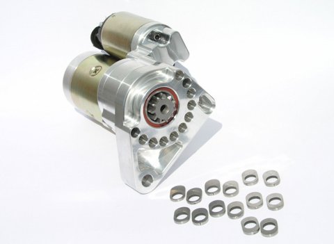 Starter - 400 Series True Start - Gear Reduction - Adjustable Block - 168 tooth 12 Pitch Flywheel - Mopar V8 - Each