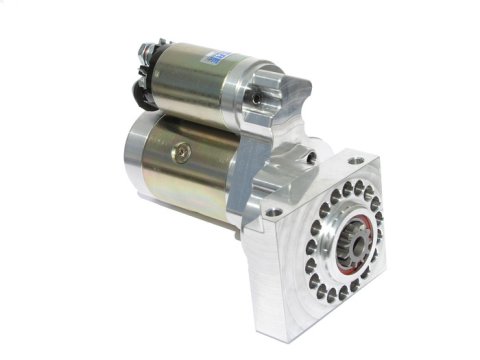 Starter - 500 Series True Start - Gear Reduction - Adjustable Block - 168 tooth Flywheel - Straight Mount - Chevy V8 - Each