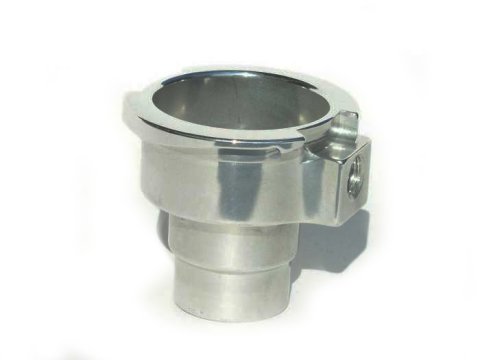 Filler Neck - Straight - Weld-On - Cap Style - Aluminum - Natural - Universal - Each