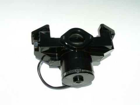 Water Pump - Electric - 100 Series - 1 in NPT Female Inlet - Gaskets / Hardware / Wiring - Aluminum - Black Anodized - Mopar B / RB-Series / 426 Hemi - Kit