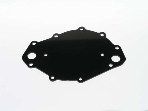 Water Pump Back Plate - Aluminum - Black Anodized - Big Block Ford - Each