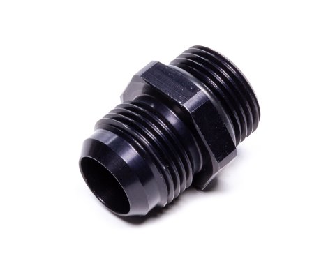 Fitting - Adapter - Straight - 12 AN Male to 12 AN Male O-Ring - Aluminum - Black Anodized - Each