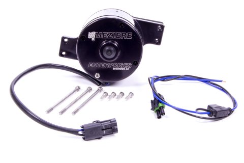 Water Pump Motor - Center Section - 35 gpm - Electric - 12V - Black - Meziere 100 Series Electric Water Pumps - Each