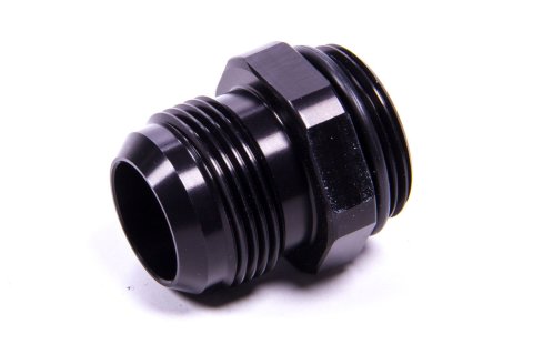 Fitting - Adapter - Straight - 16 AN Male to 16 AN Male O-Ring - Aluminum - Black Anodized - Each