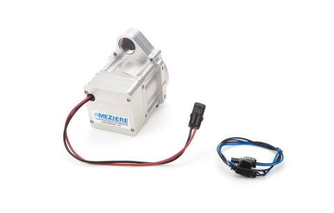 Water Pump - Electric - 700 Series - 16 AN Female O-Ring Inlet / Outlets - Gaskets / Hardware / Wiring Included - Aluminum - Natural - Intercooler / Universal - Kit