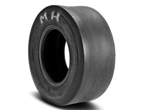 Tire - Drag Slick - Rear - 24.5 x 9.5-13 - Bias-Ply - HB-11 Compound - Black Sidewall - Each
