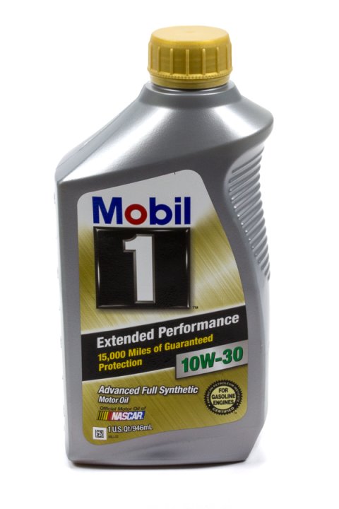 Motor Oil - Extended Performance - 10W30 - Synthetic - 1 qt Bottle - Each