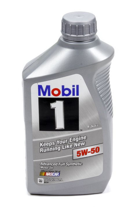 Motor Oil - 5W50 - Synthetic - 1 qt Bottle - Each