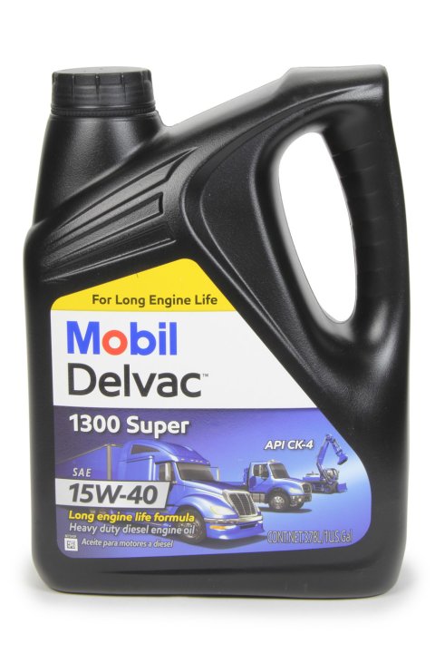 Motor Oil - Delvac 1300 Super - Diesel - 15W40 - Synthetic - 1 gal Jug - Each