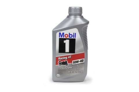 Motor Oil - Racing 4T - 10W40 - Synthetic - 1 qt Bottle - Each