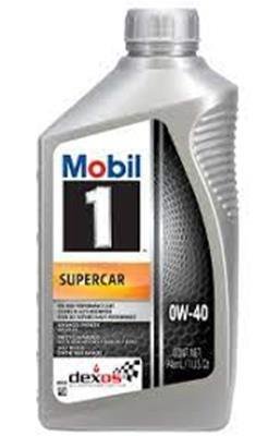 Motor Oil - Supercar - 0W40 - Synthetic - 1 qt Bottle - Each