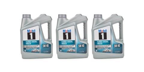 Motor Oil - Turbo Diesel Truck - 5W40 - Synthetic - 1 gal Jug - Set of 3
