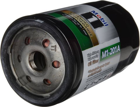 Oil Filter - Extended Performance - Canister - Screw-On - 4.75 in Tall - 18 mm x 1.50 Thread - Steel - Black Paint - GM - Each