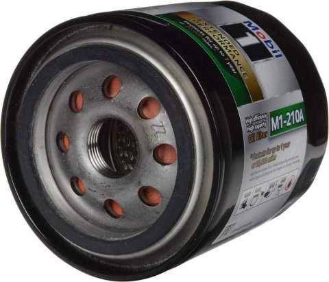 Oil Filter - Extended Performance - Canister - Screw-On - 3.75 in Tall - 22 mm x 1.50 in Thread - Steel - Black Paint - Various Applications - Each