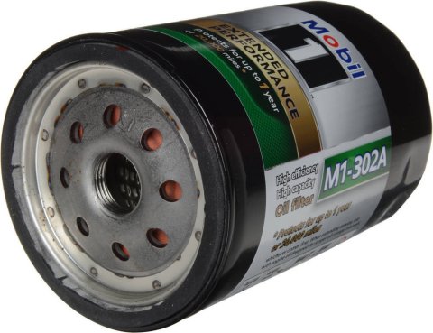 Oil Filter - Canister - Screw-On - 5.188 in Tall - 13/16 x 16 in Thread - Steel - Black Paint - GM Fullsize Truck 1962-2002 / Hummer 1996-2004 - Each