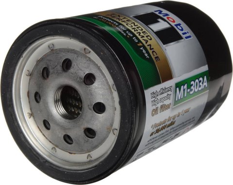 Oil Filter - Extended Performance - Canister - Screw-On - 5.38 in Tall - 13/16-16 in Thread - Steel - Black Paint - GM - Each