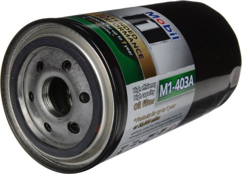 Oil Filter - Extended Performance - Canister - Screw-On - 6.83 in Tall - 1-16 in Thread - Steel - Black Paint - Dodge - Each