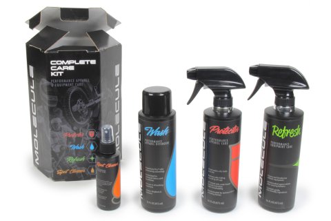 Fabric Wash Kit - Complete Care - Protector 16 oz Spray Bottle - Refresher 16 oz Spray Bottle - Spot Clean 4 oz Pump Bottle - Wash 16 oz Bottle - Fire