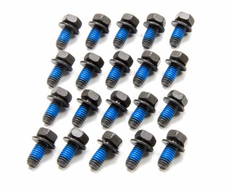 Oil Pan Bolt Kit - Hex Head - Steel - Black Oxide - Mopar V8 - Kit