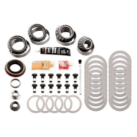 Differential Installation Kit - Master - Bearings / Crush Sleeve / Gaskets / Hardware / Seals / Shims / Thread Locker - Ford 9.75 in - Kit